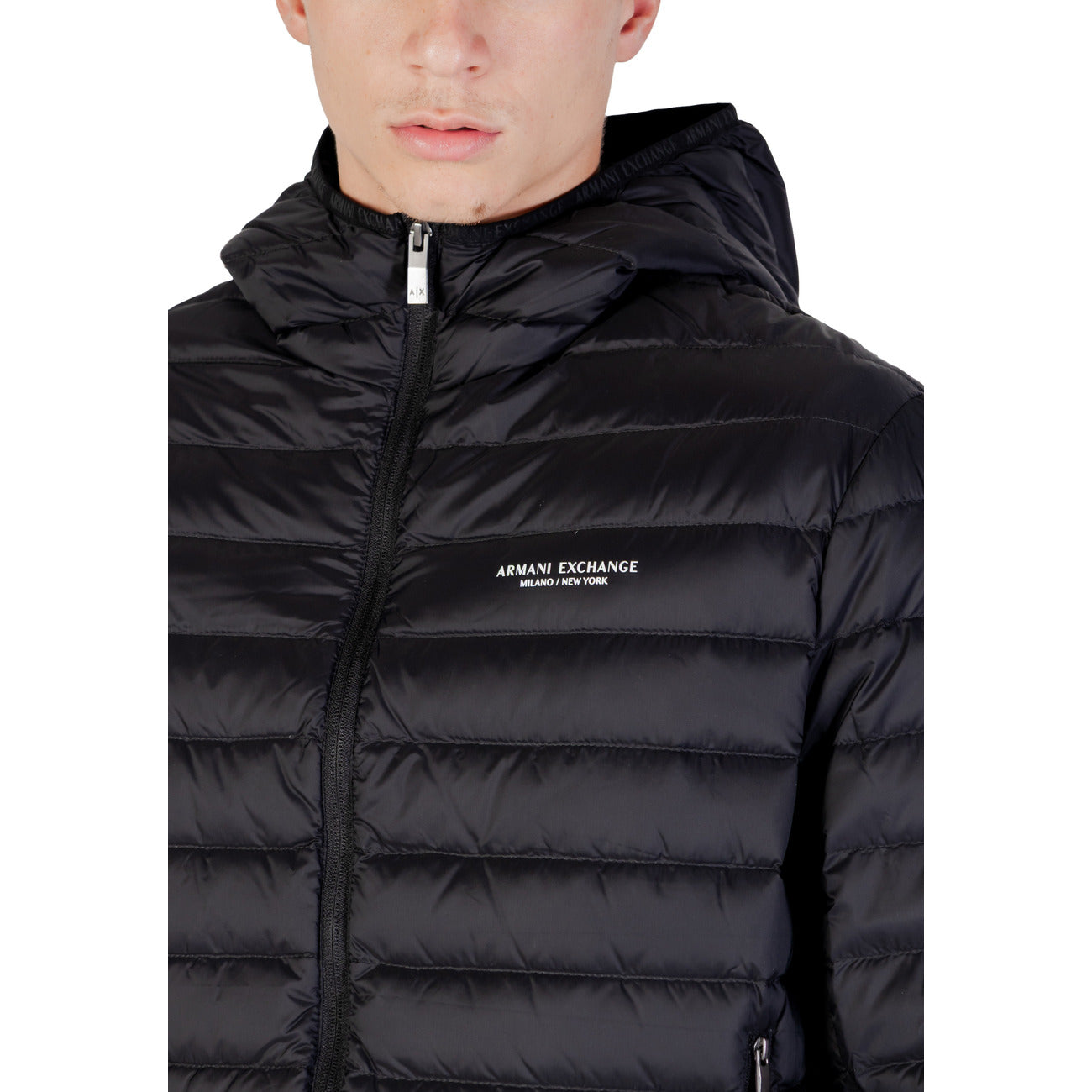 Armani Exchange Windbreaker Heren Zwart