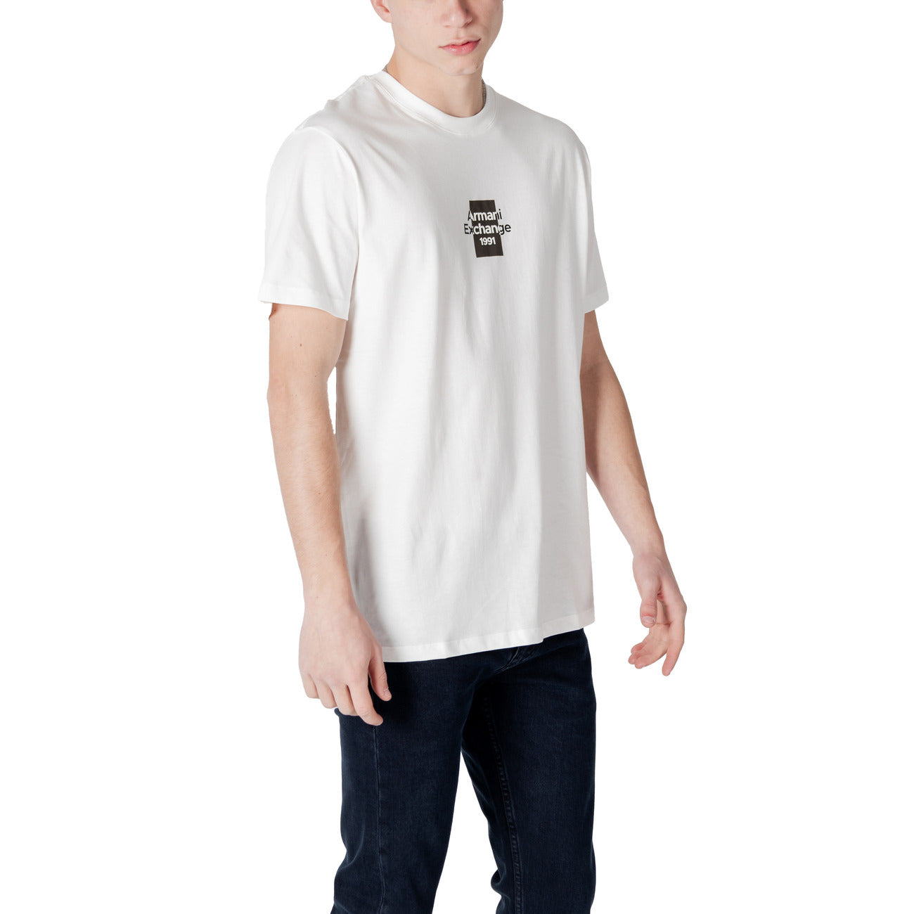 Armani Exchange T-shirt Heren Wit #2415045
