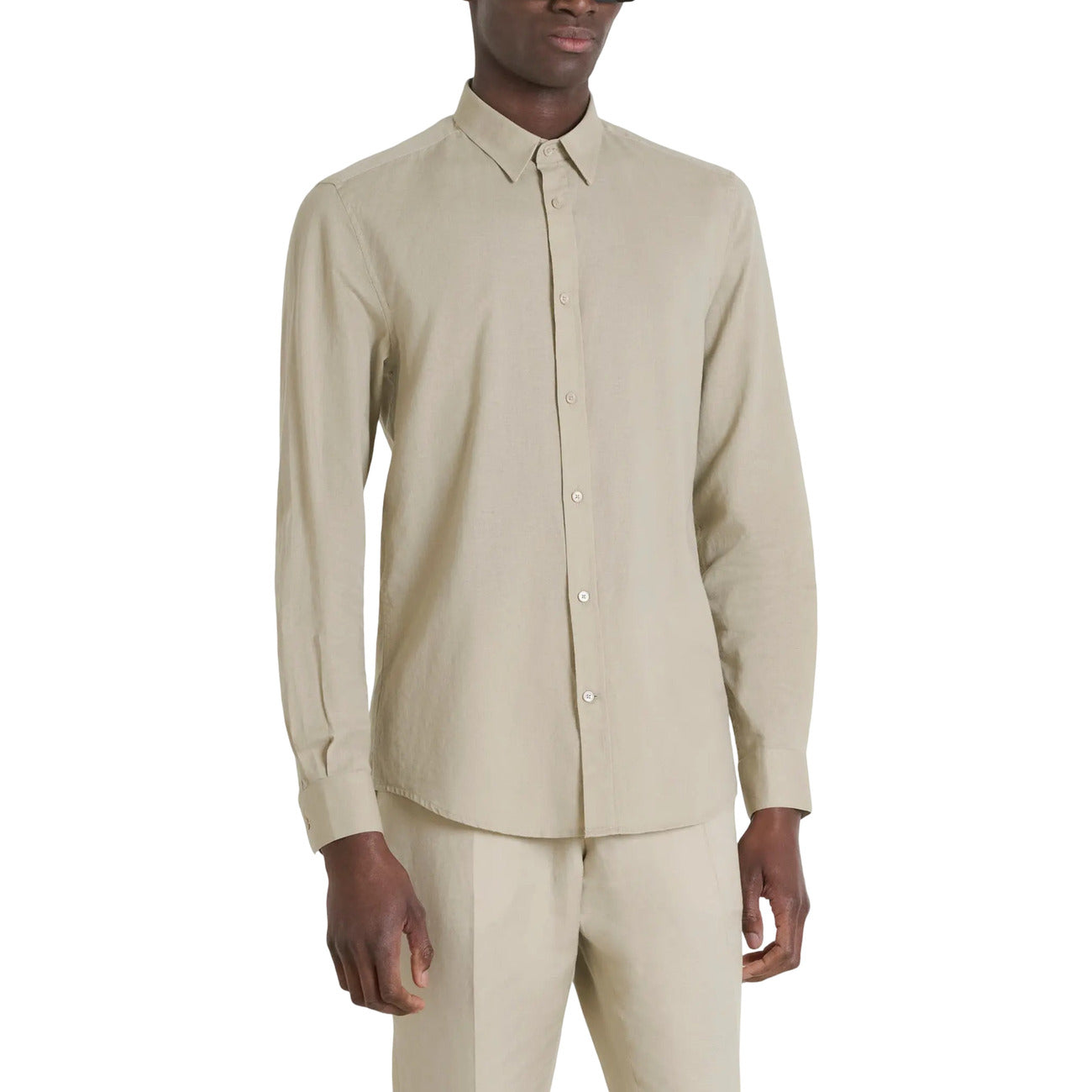 Antony Morato Shirt Heren Beige #2462790