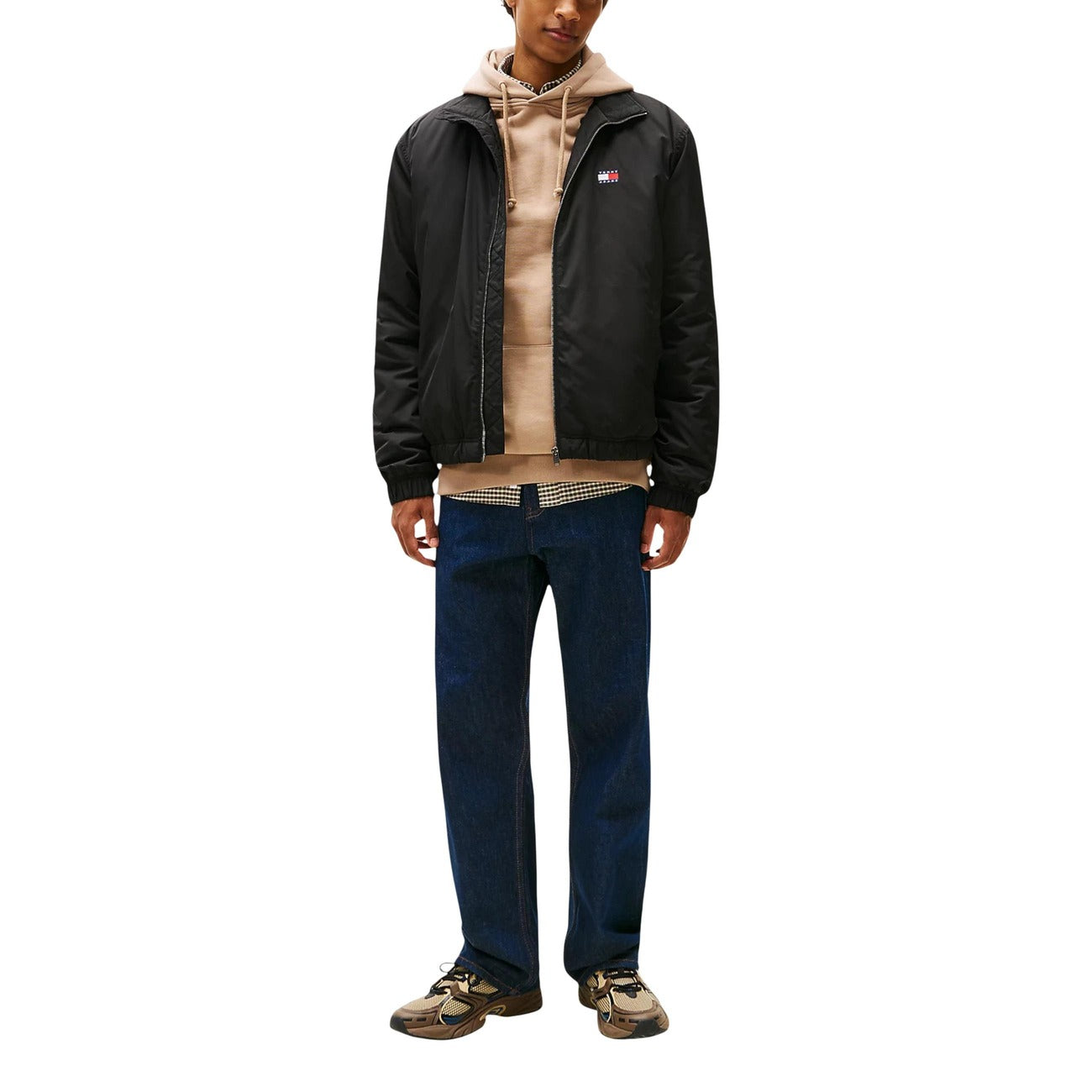 Tommy Hilfiger Jeans Jack Herren Schwarz