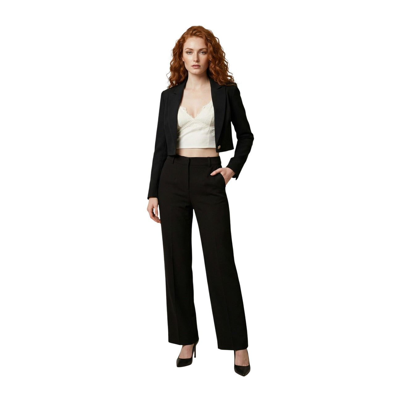 Morgan De Toi Jack Damen Schwarz Schwarz