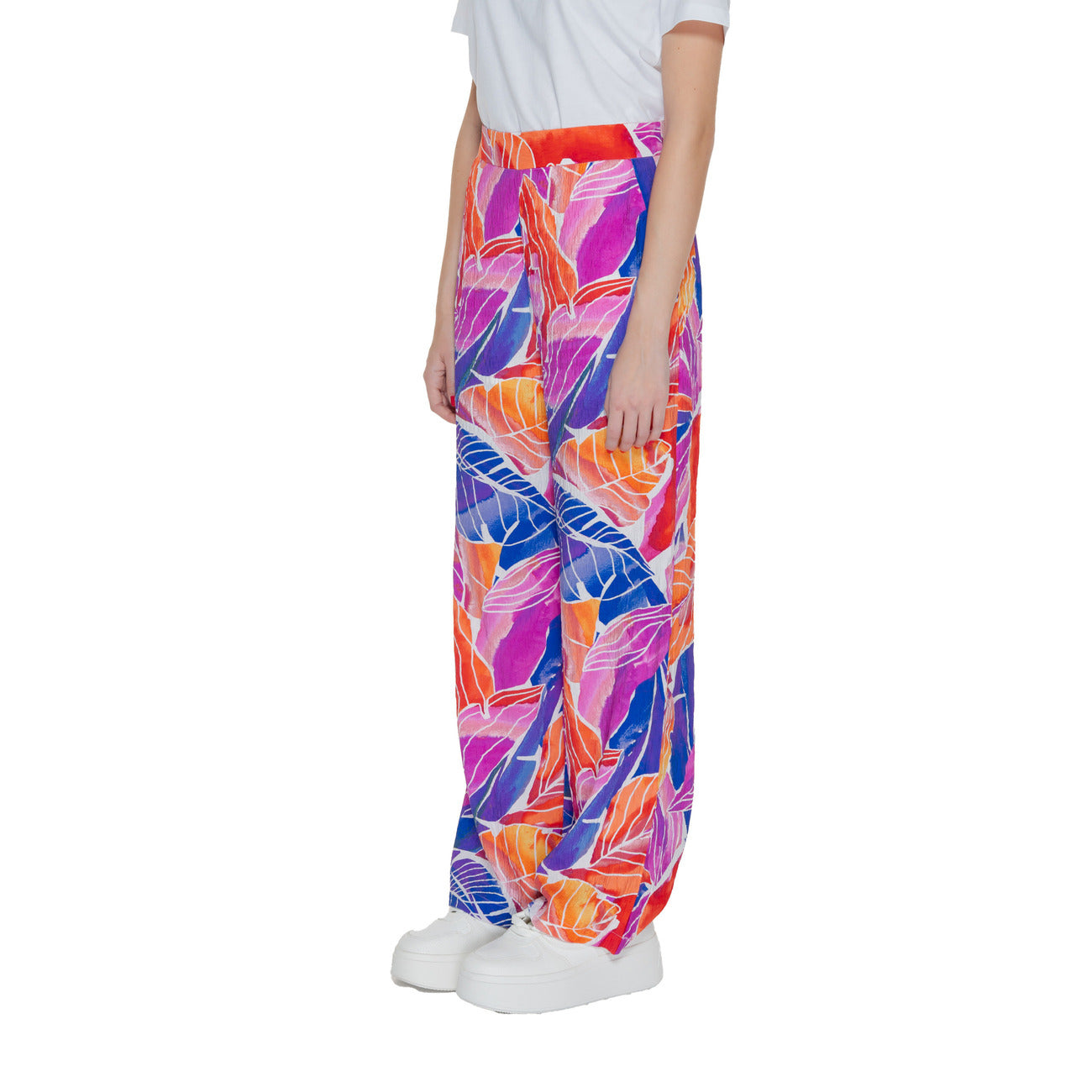 Vila Clothes Broek Dames Roze
