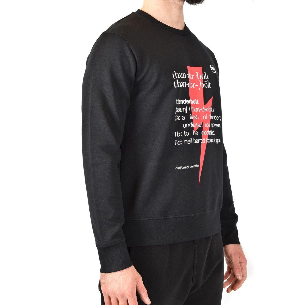 Neil Barrett Sweatshirt Heren Zwart #2430884