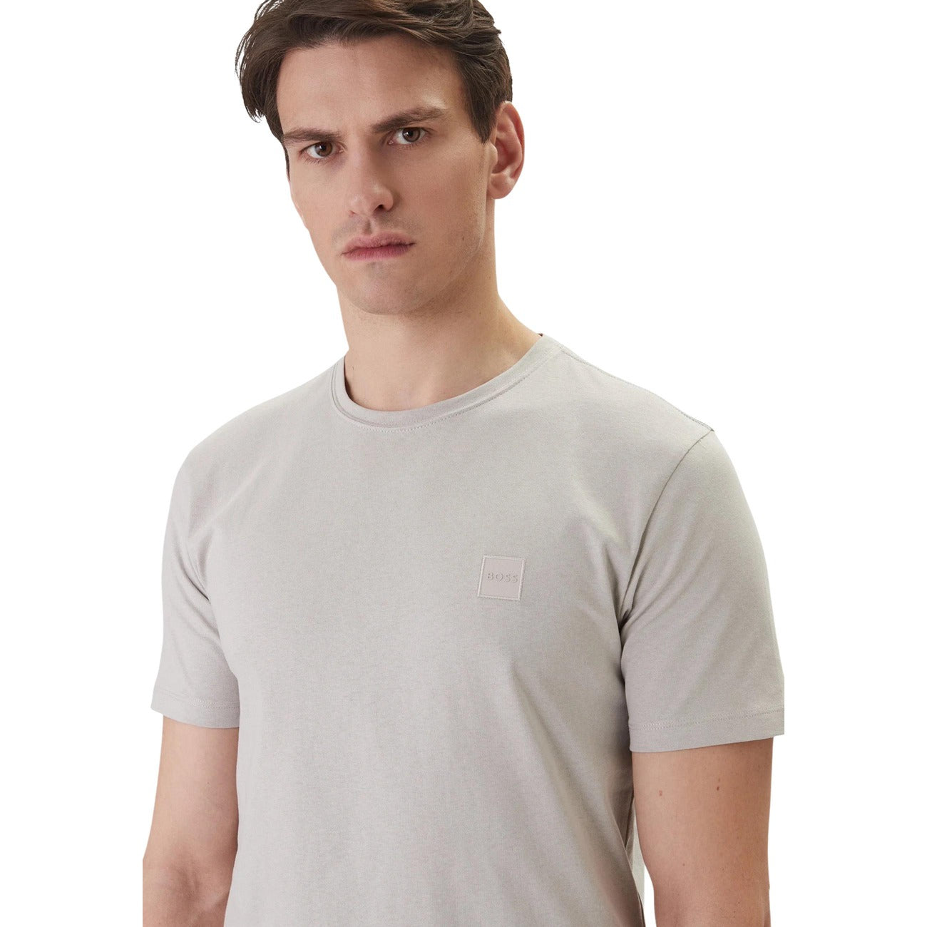 Boss T-shirt Heren Grijs #2470556