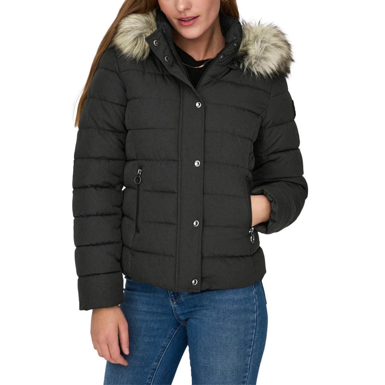 Only Windjack Damen Grau