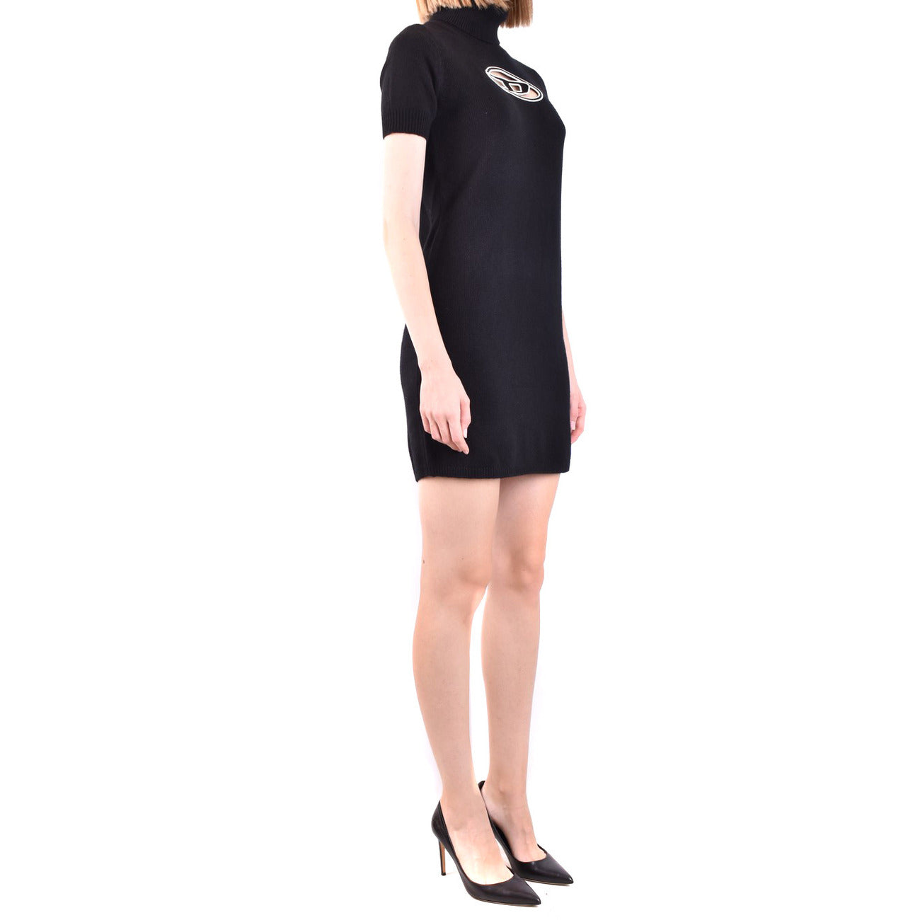 Diesel Kleid Damen Schwarz #2428725