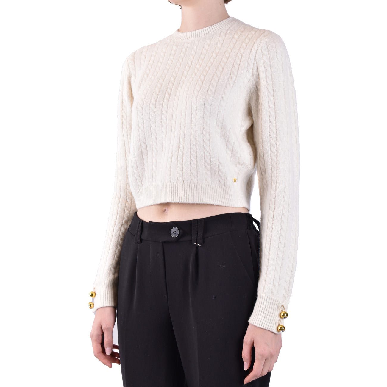 Chiara Ferragni Strickmode Damen Weiß