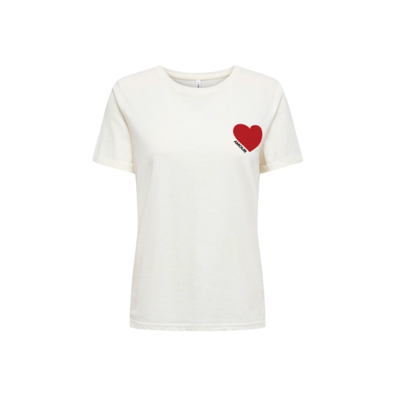 Only T-shirt Dames Beige #2454127