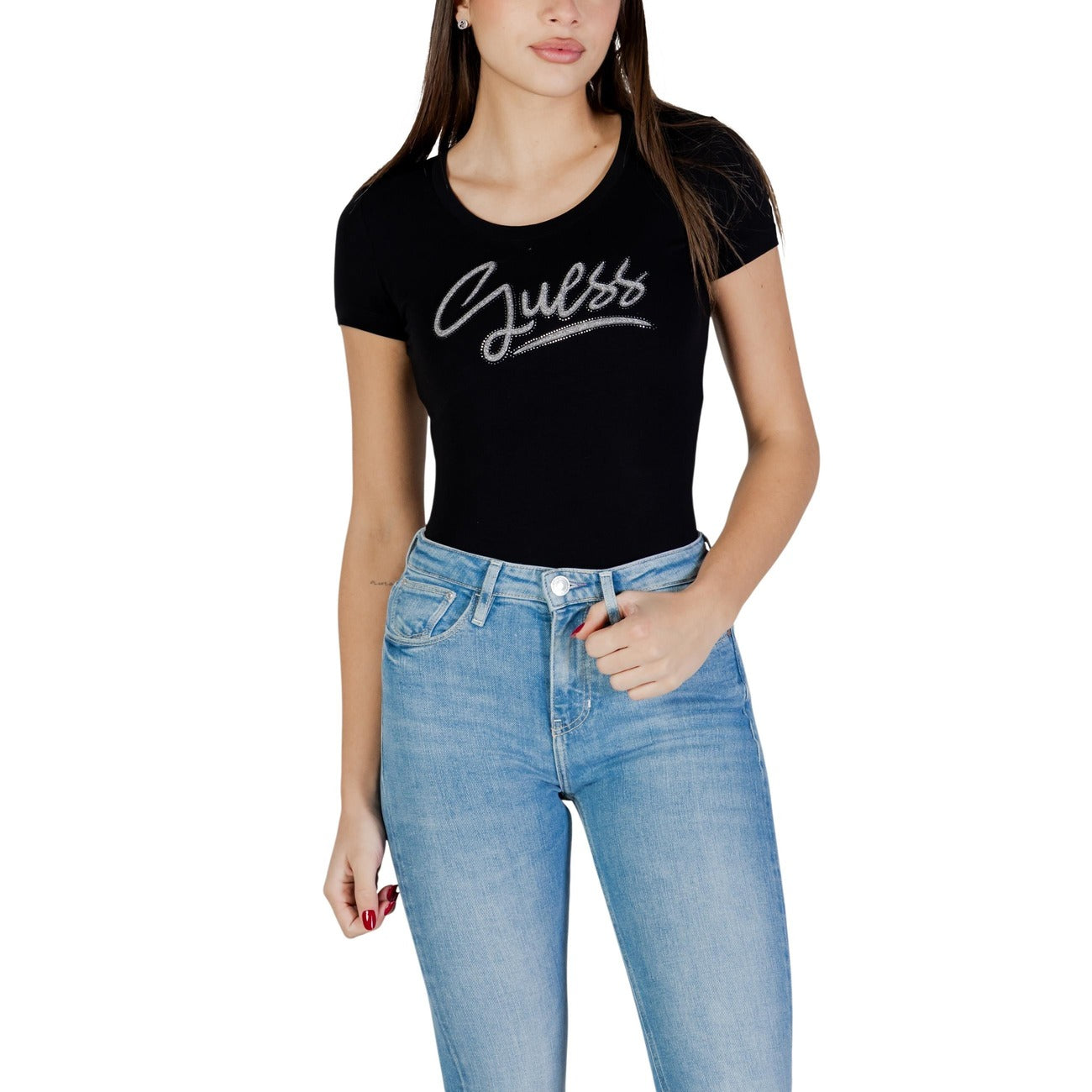 Guess T-shirt Dames Wit #2449971
