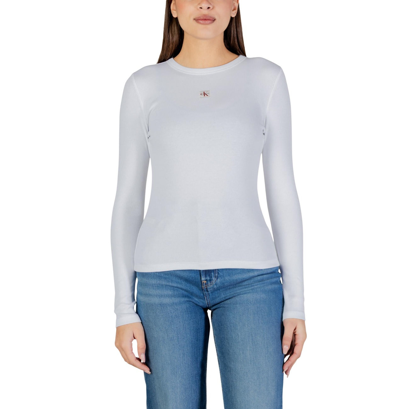 Calvin Klein Jeans T-Shirt Damen Weiß #2469895