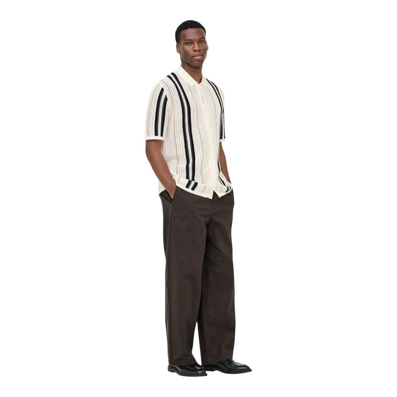 Only & Sons Polo Top Herren Beige