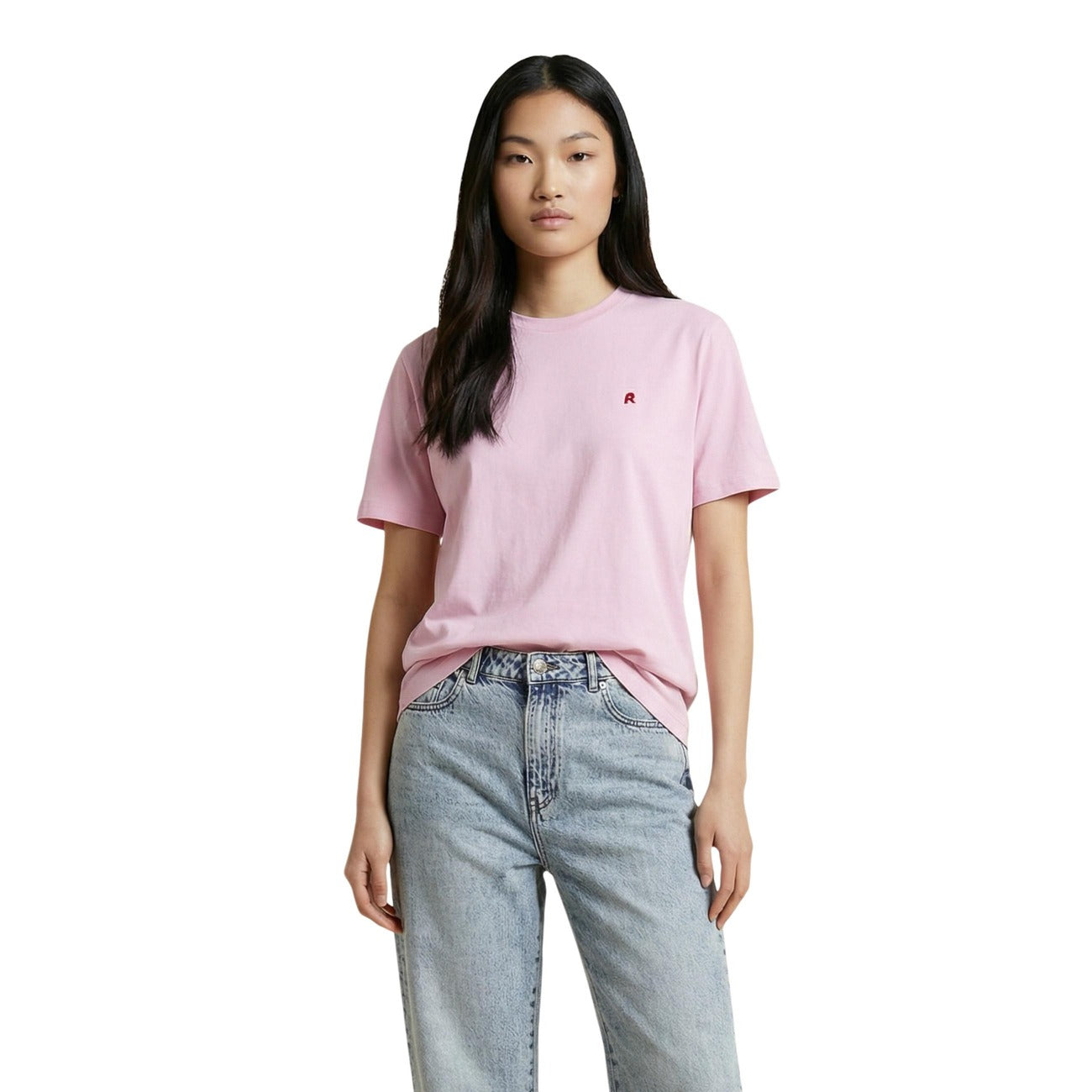 Replay T-Shirt Damen Rosa #2455455