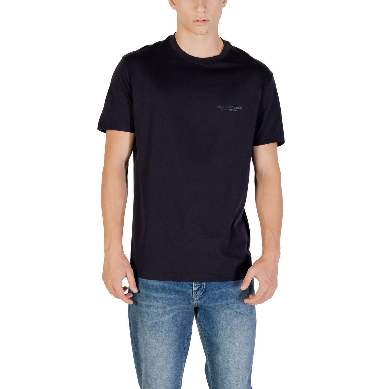 Armani Exchange T-Shirt Herren Hellblau