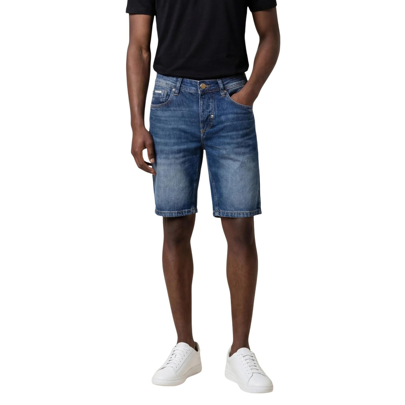 Antony Morato Bermuda Heren Blauw