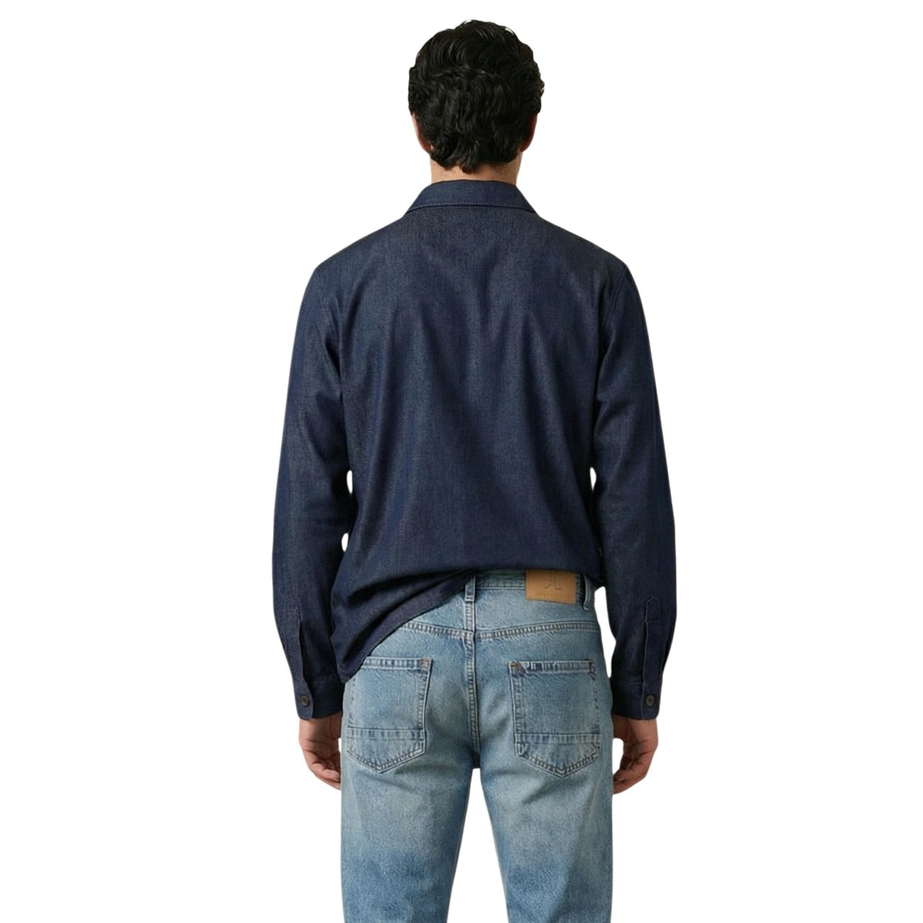 Gianni Lupo Shirt Herren Blau