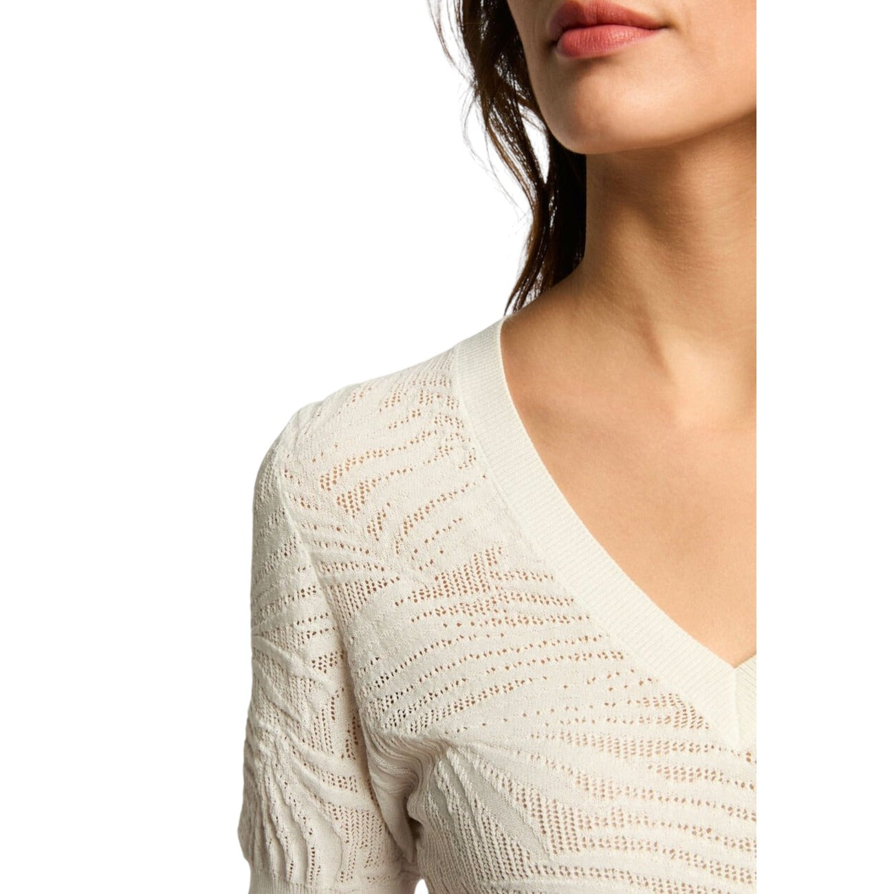 Morgan De Toi T-shirt Dames Wit #2411543