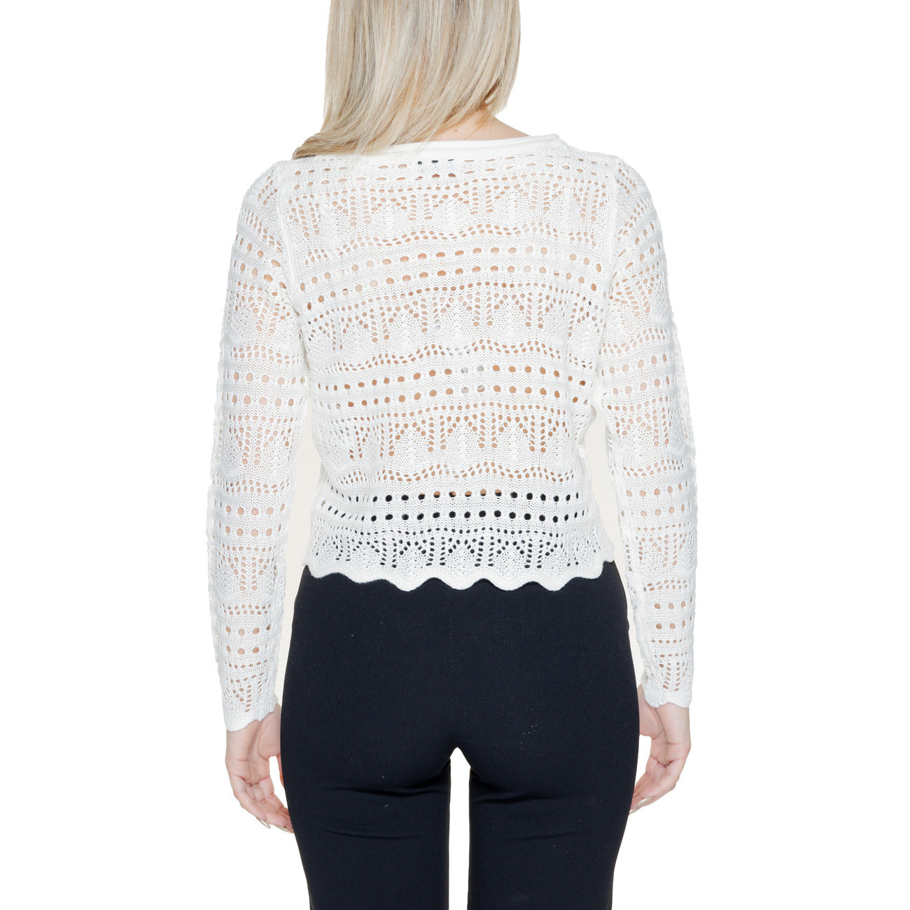 Jacqueline De Yong Strickmode Damen Weiß