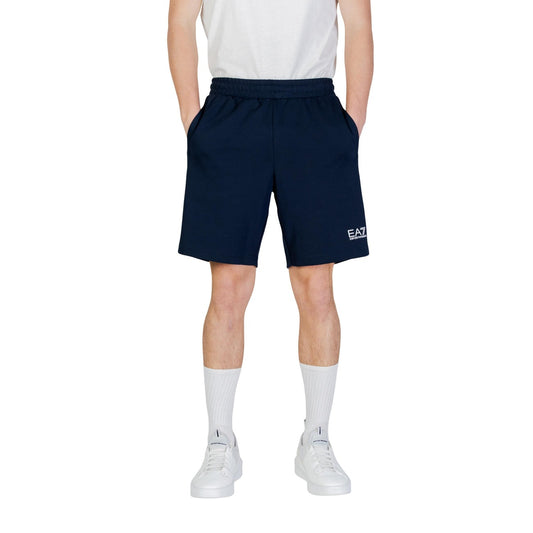 Ea7 Trousers Men Blue