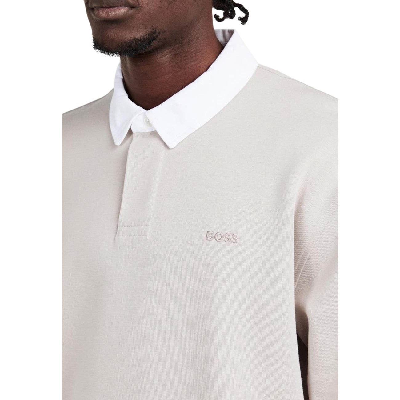 Boss Polo Top Herren Grau #2450059