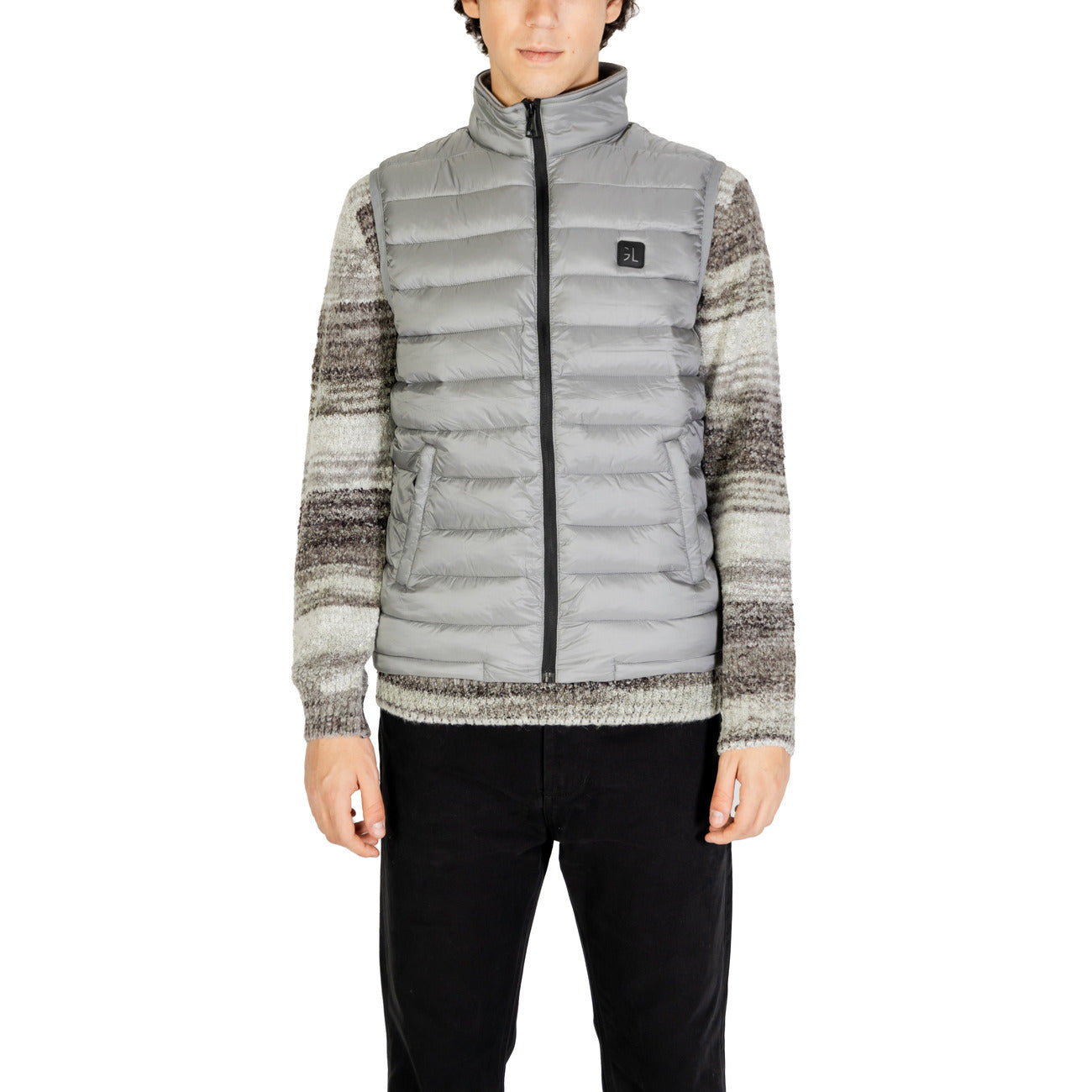 Gianni Lupo Gilet Heren Grijs