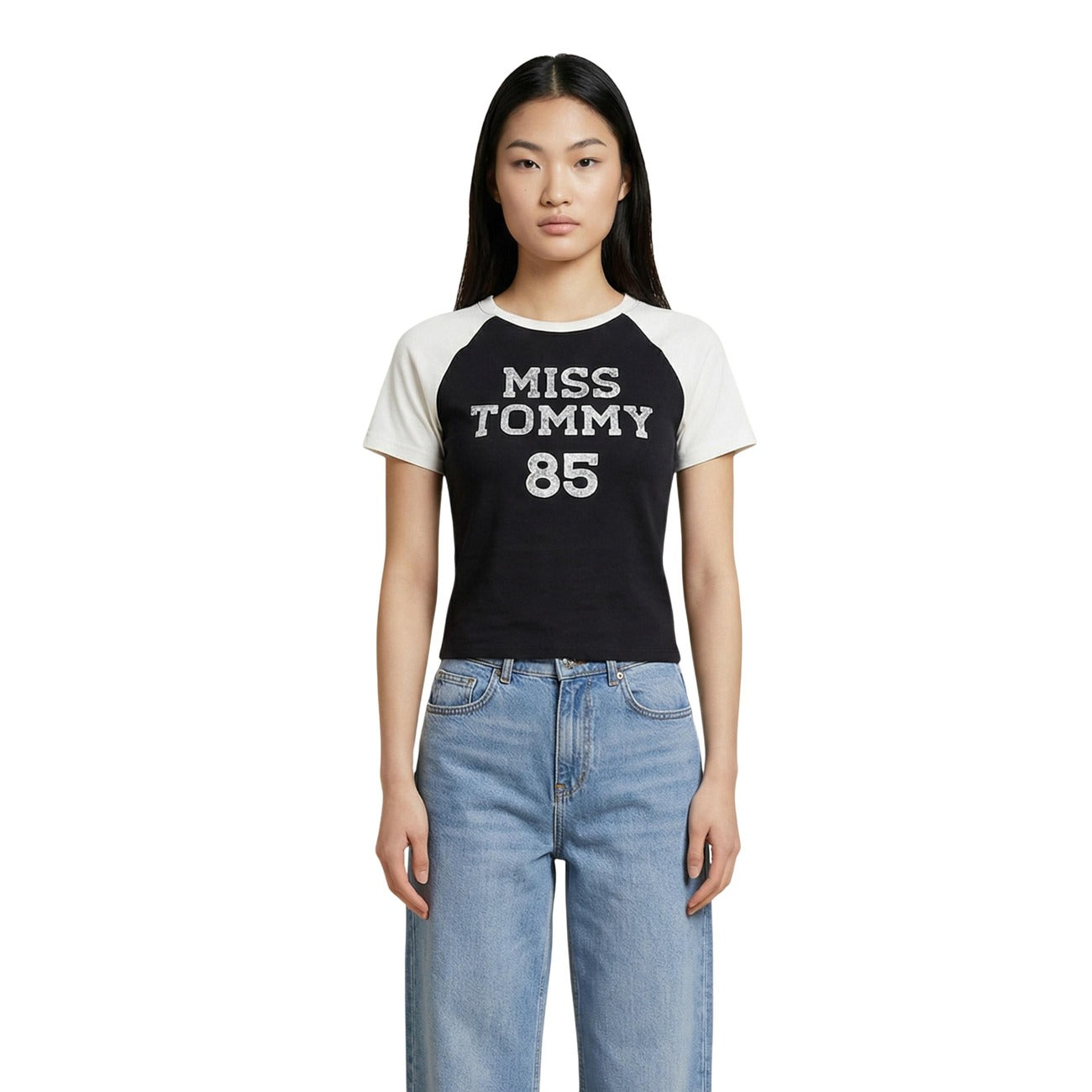 Tommy Hilfiger Jeans T-shirt Women Black #2453377