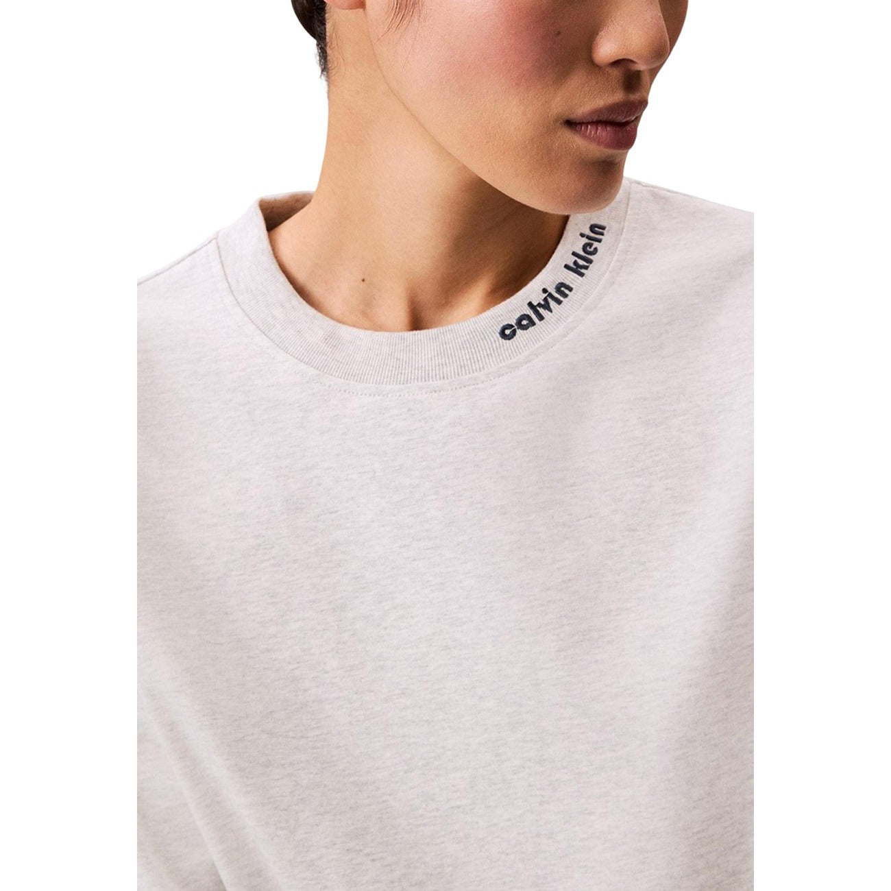 Calvin Klein Jeans T-shirt Dames Grijs #2444338