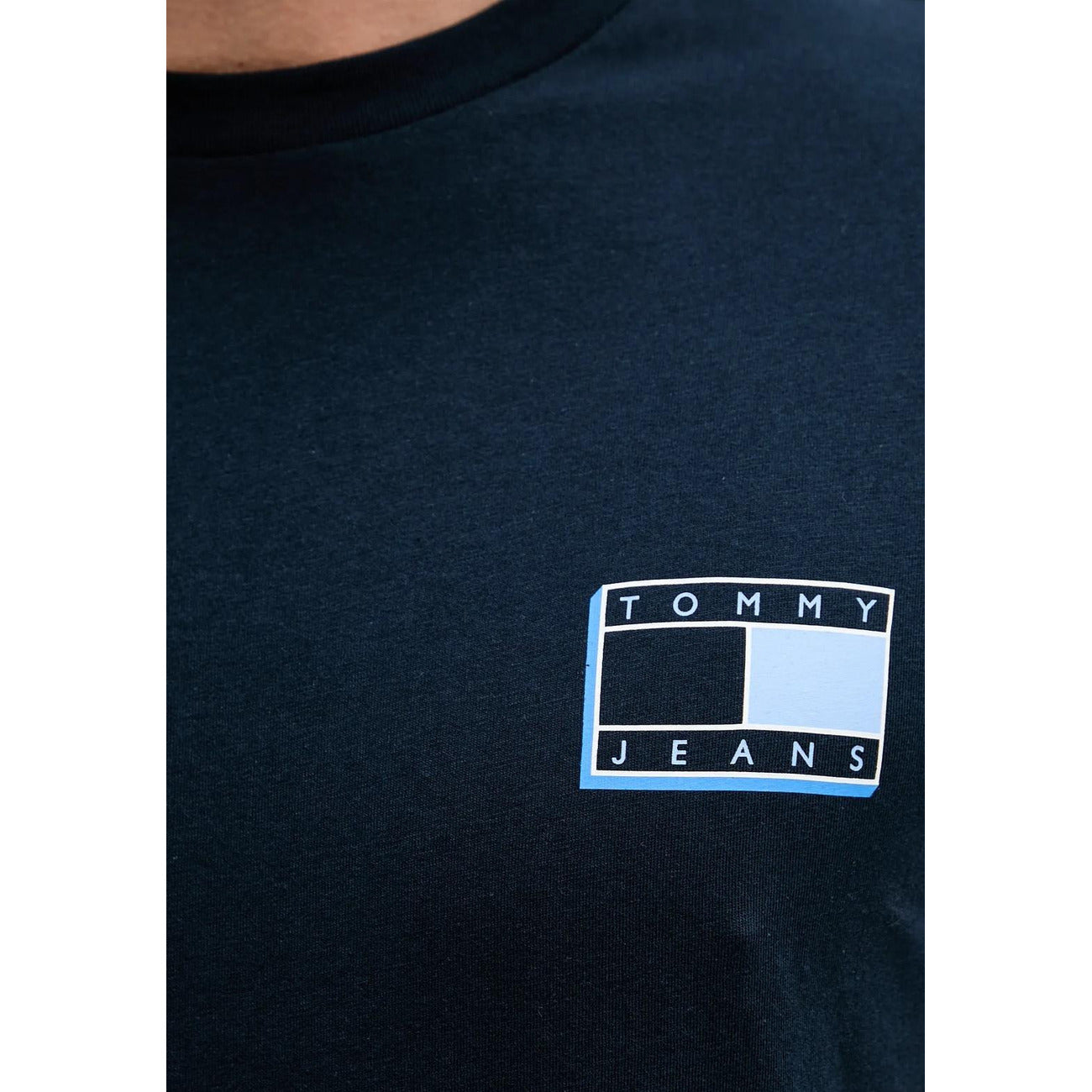 Tommy Hilfiger Jeans T-shirt Heren Blauw #2424149