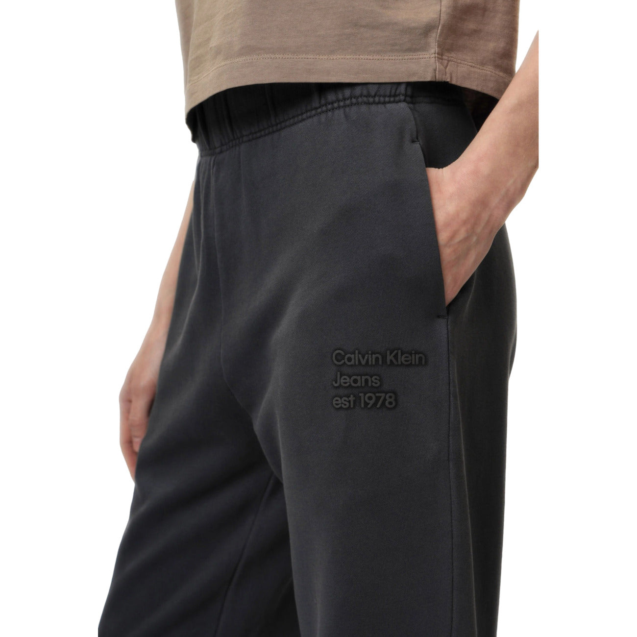 Calvin Klein Jeans Broek Dames Grijs #2419759