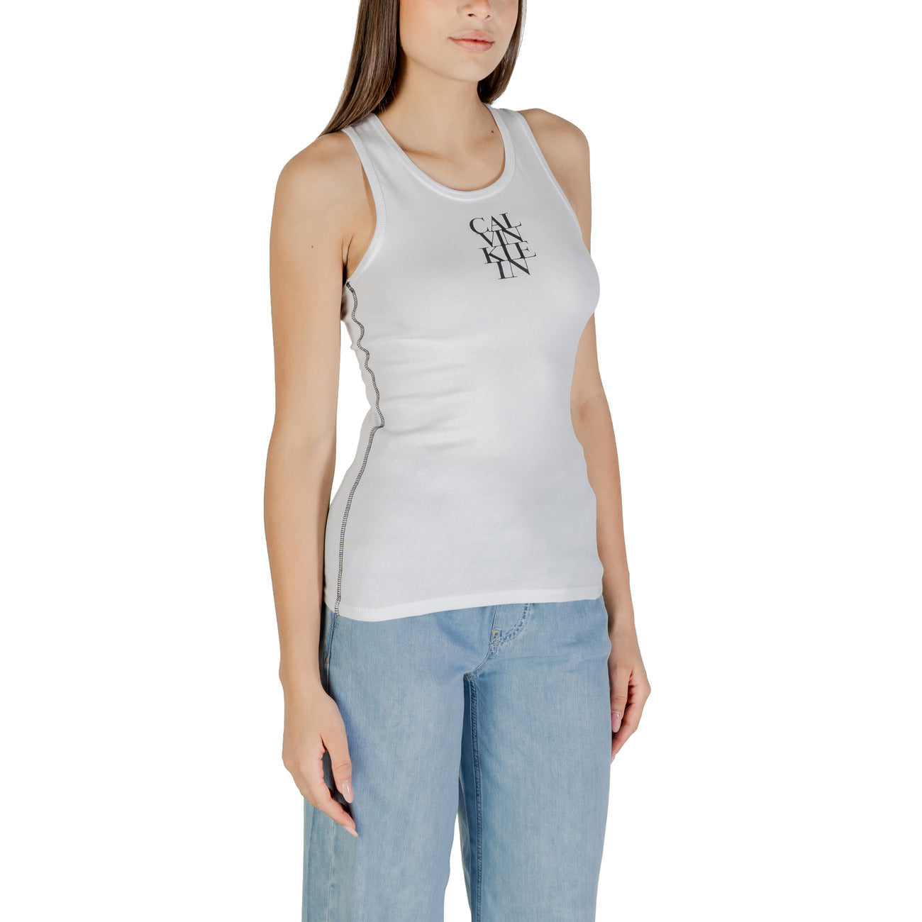 Calvin Klein Jeans Vest Dames Wit #2424057