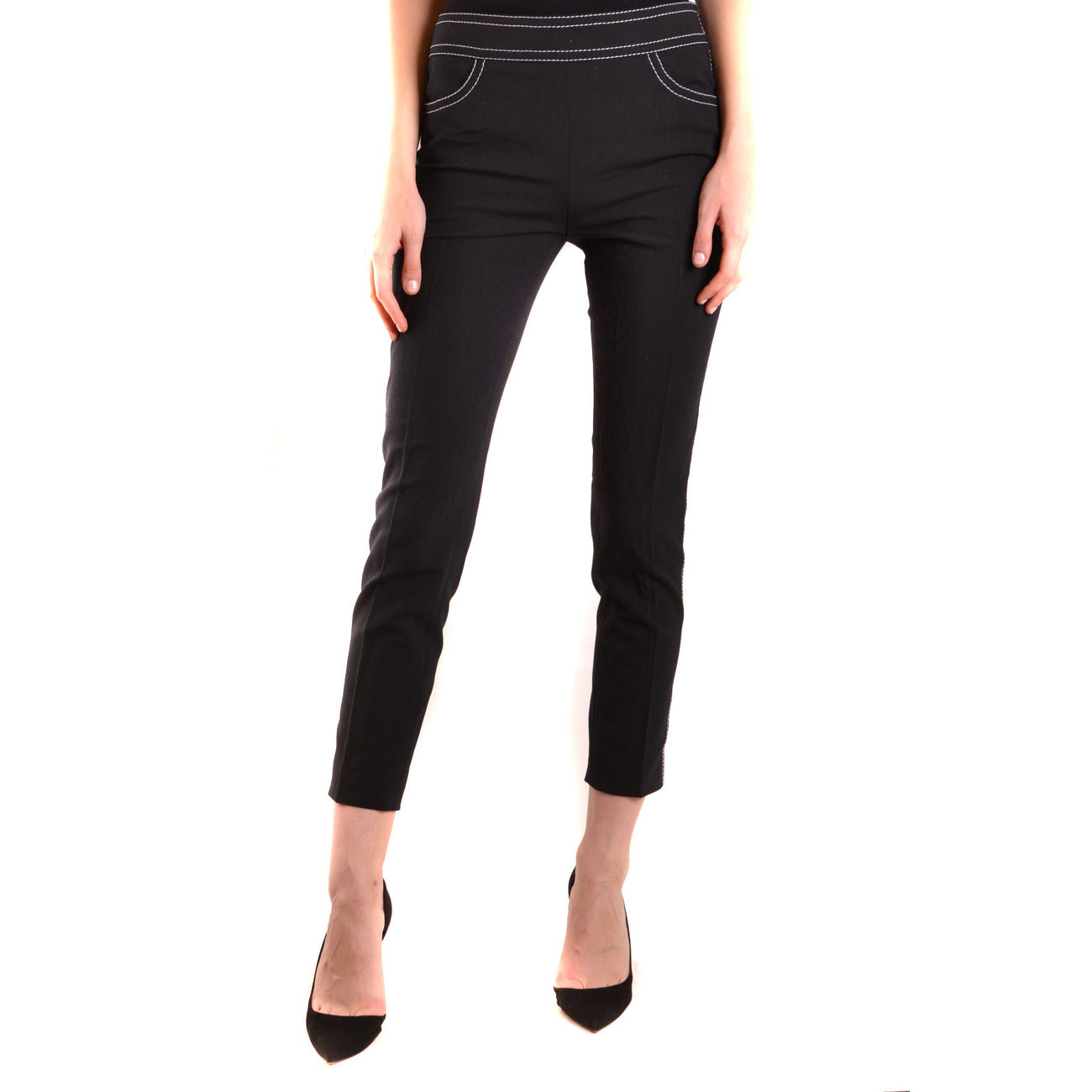Boutique Moschino Broek Dames Zwart #2426348
