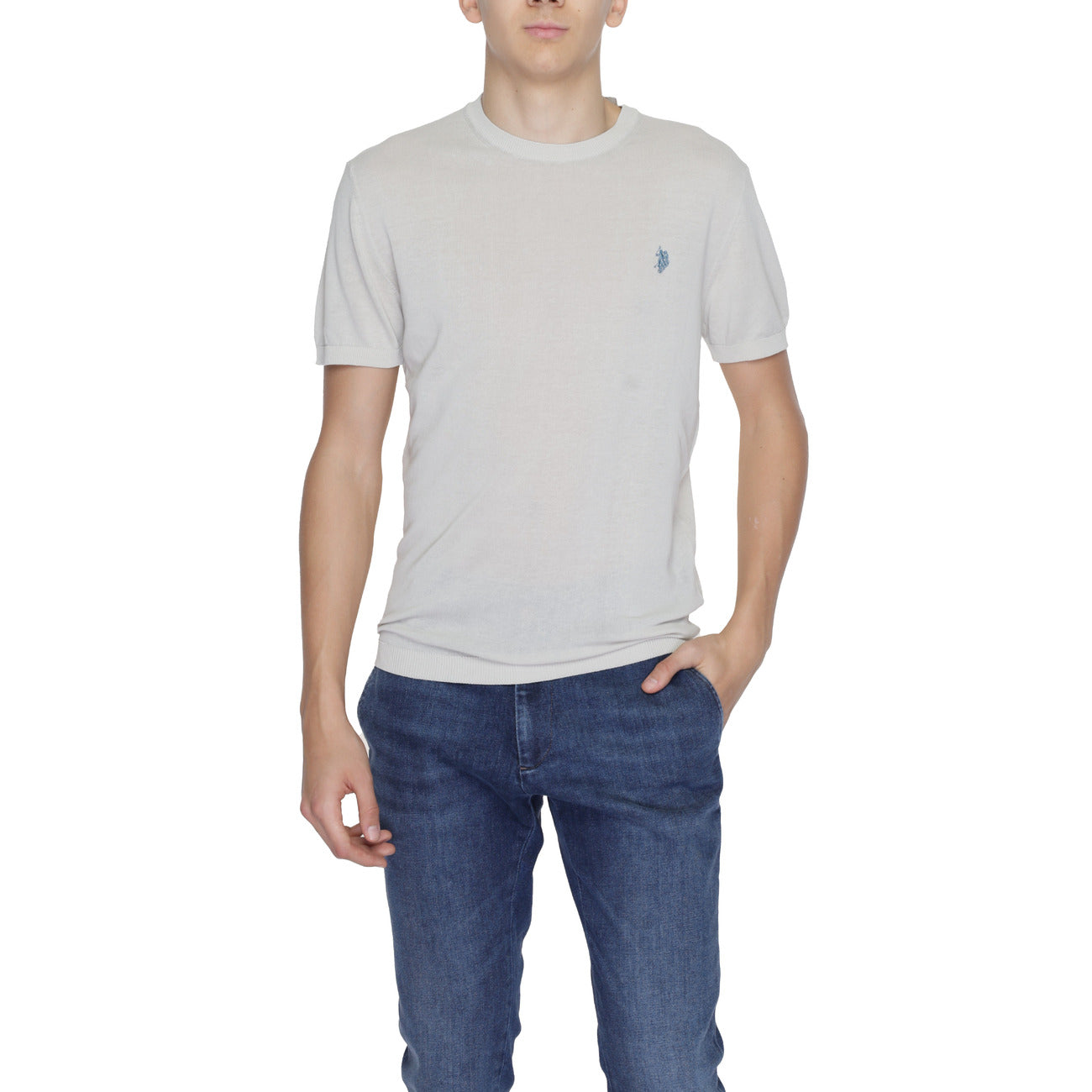 U.s. Polo Assn. T-shirt Heren Grijs