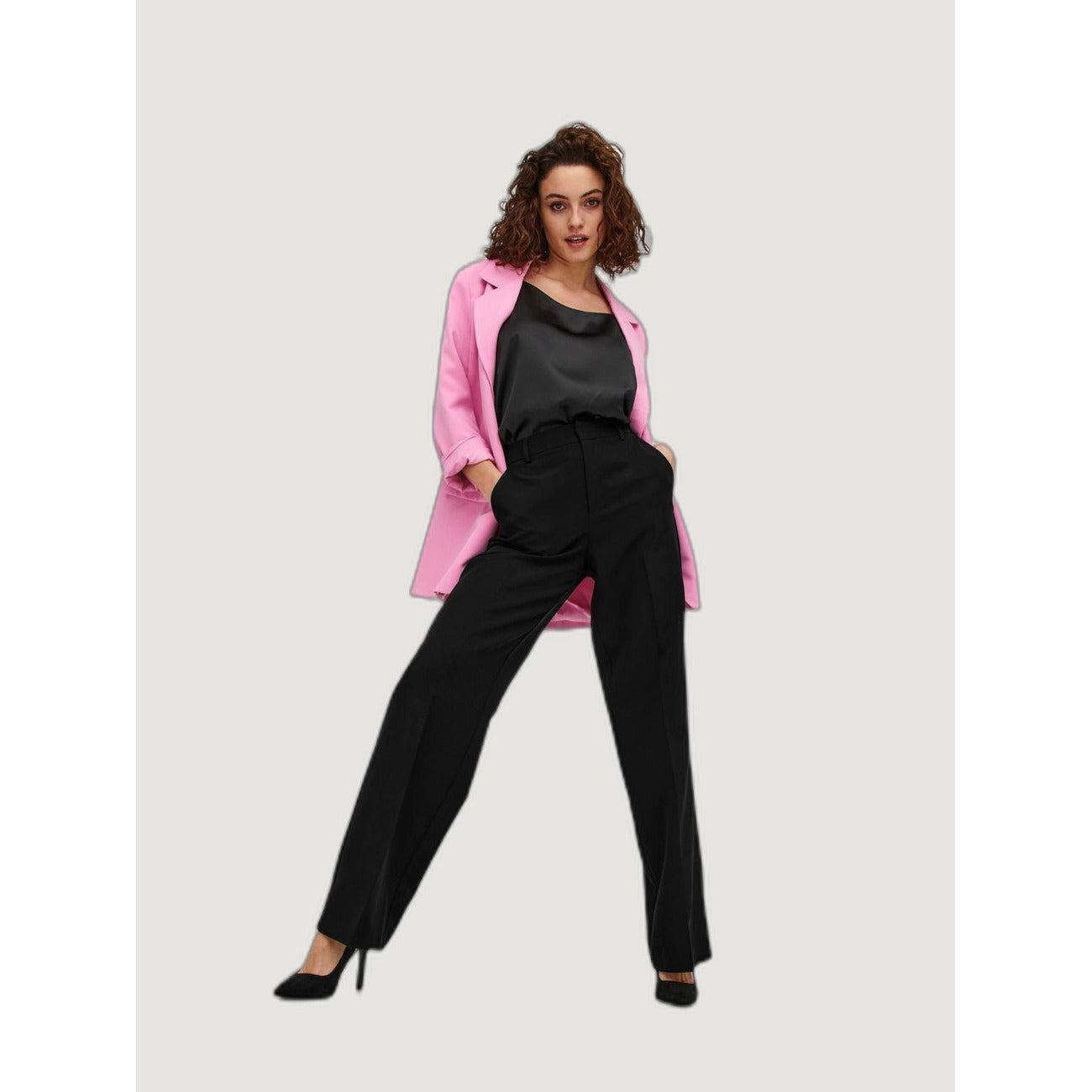 Only Broek Dames Zwart #2463098
