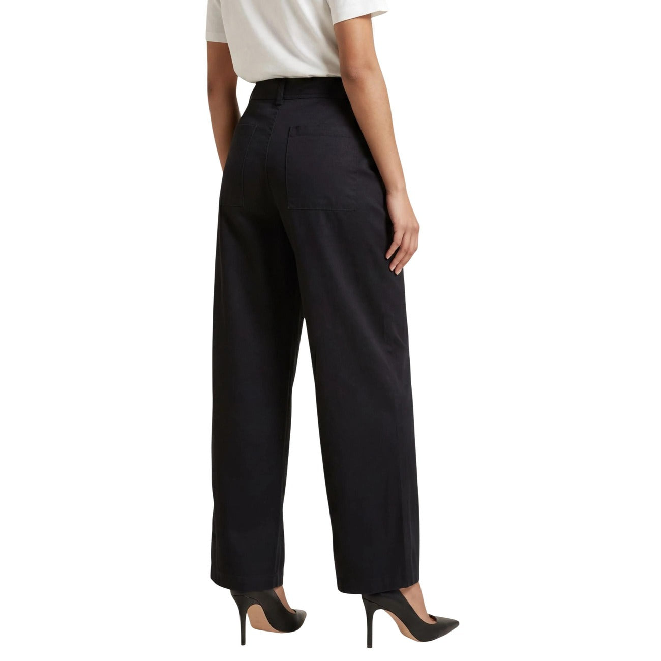 Jacqueline De Yong Broek Dames Zwart