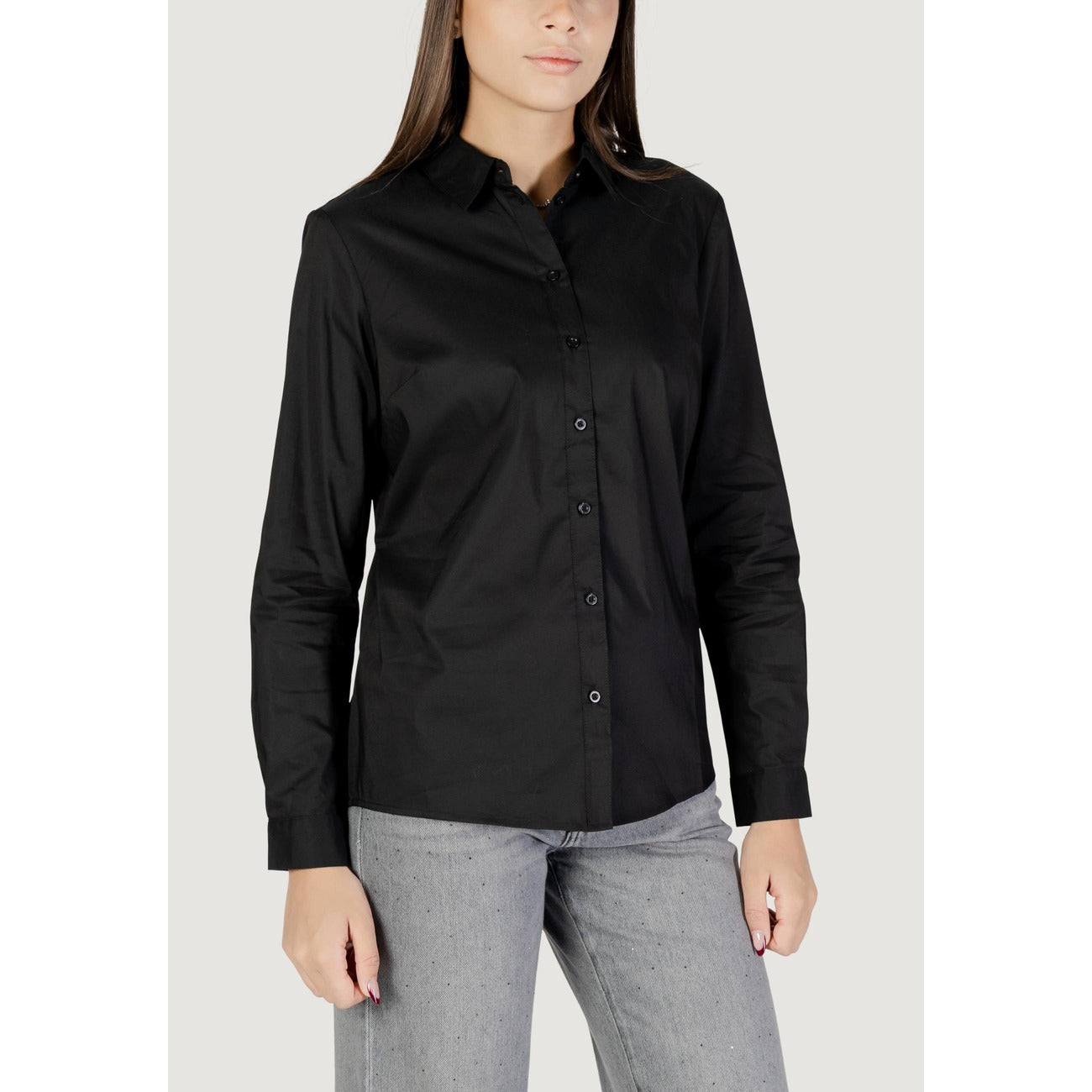 Jacqueline De Yong Shirt Women Black