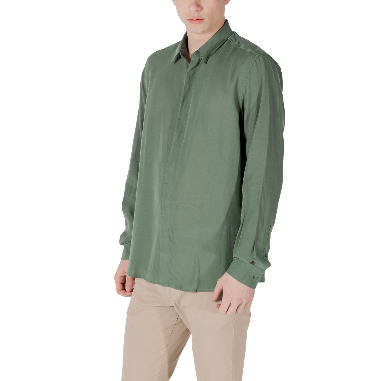 Antony Morato Shirt Heren Groen