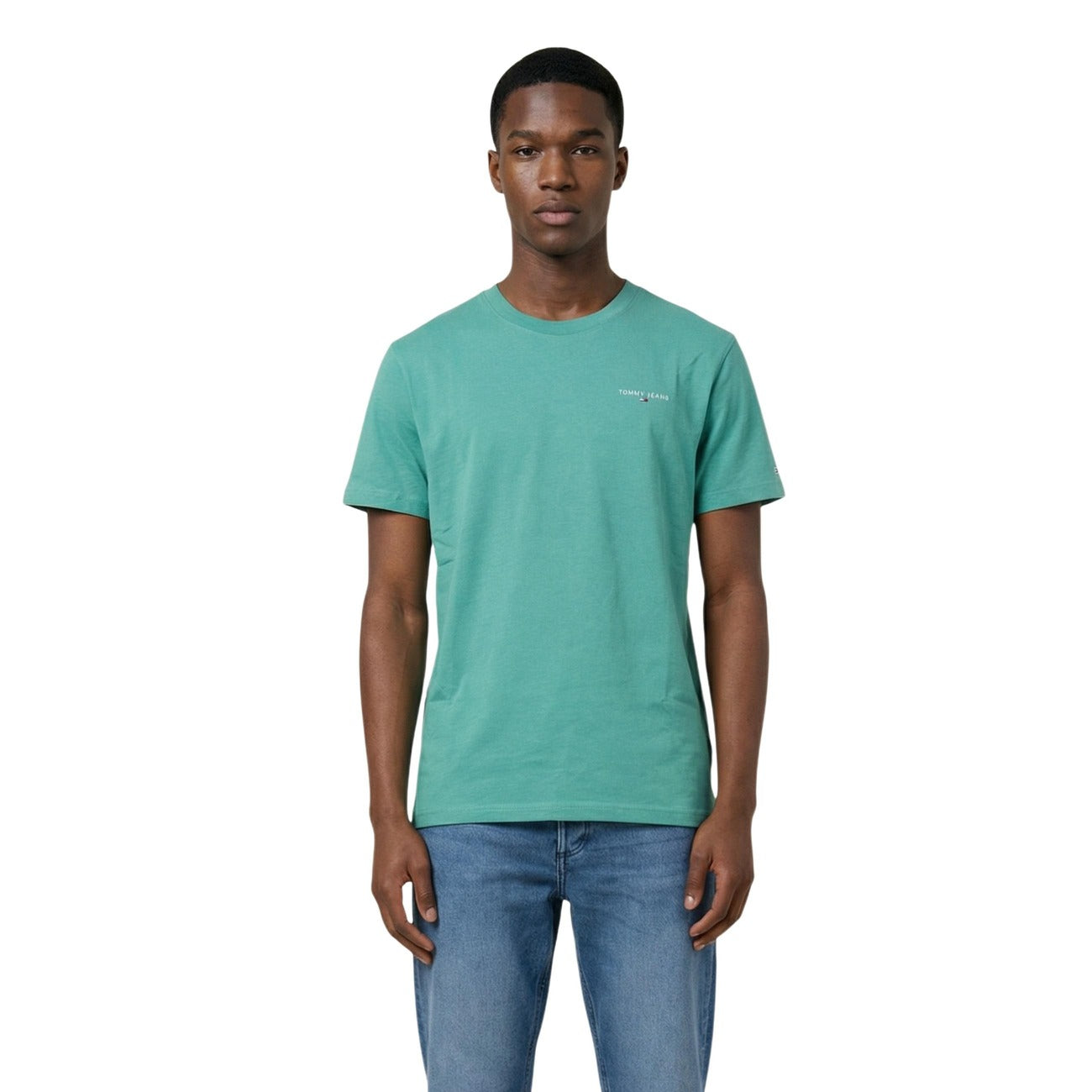 Tommy Hilfiger Jeans T-shirt Heren Groen