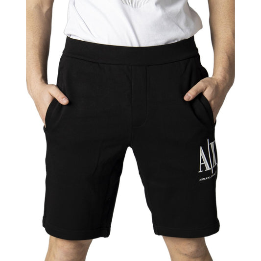 Armani Exchange Bermuda Herren Schwarz