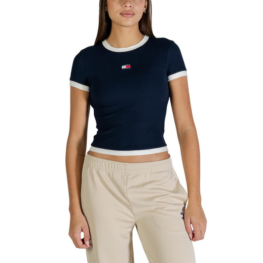 Tommy Hilfiger Jeans T-Shirt Damen Blau