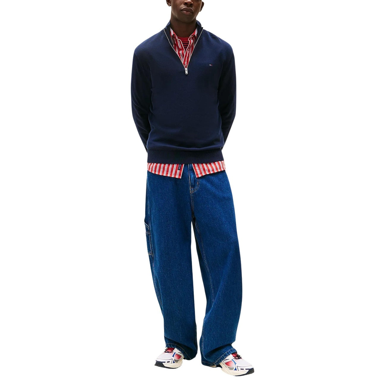 Tommy Hilfiger Jeans Sweatshirt Herren Blau