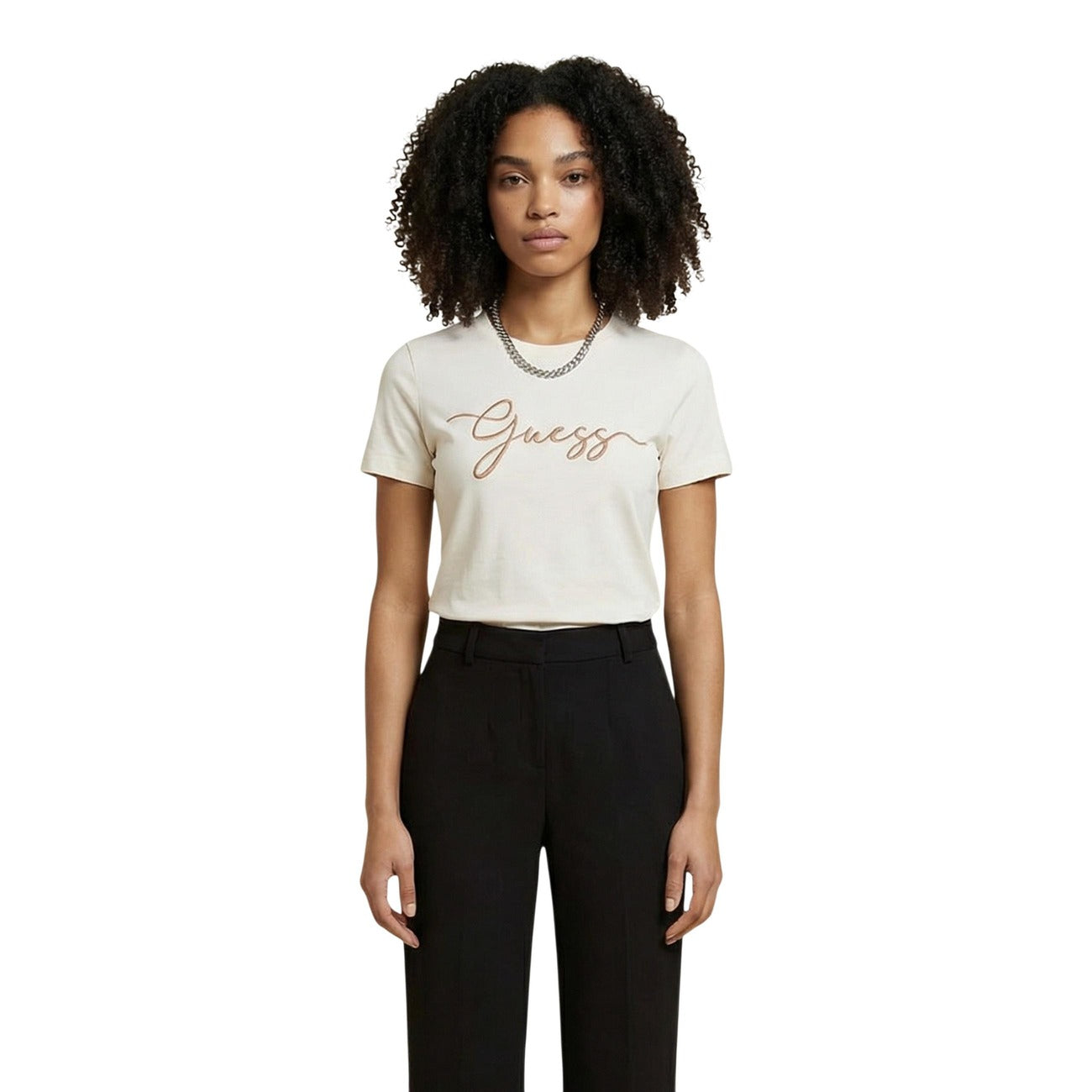 Guess Active T-Shirt Damen Schwarz