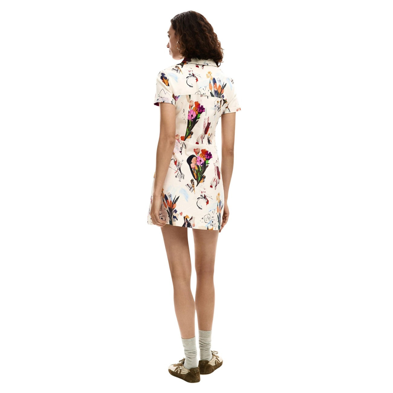 Desigual Kleid Damen Beige #2453780