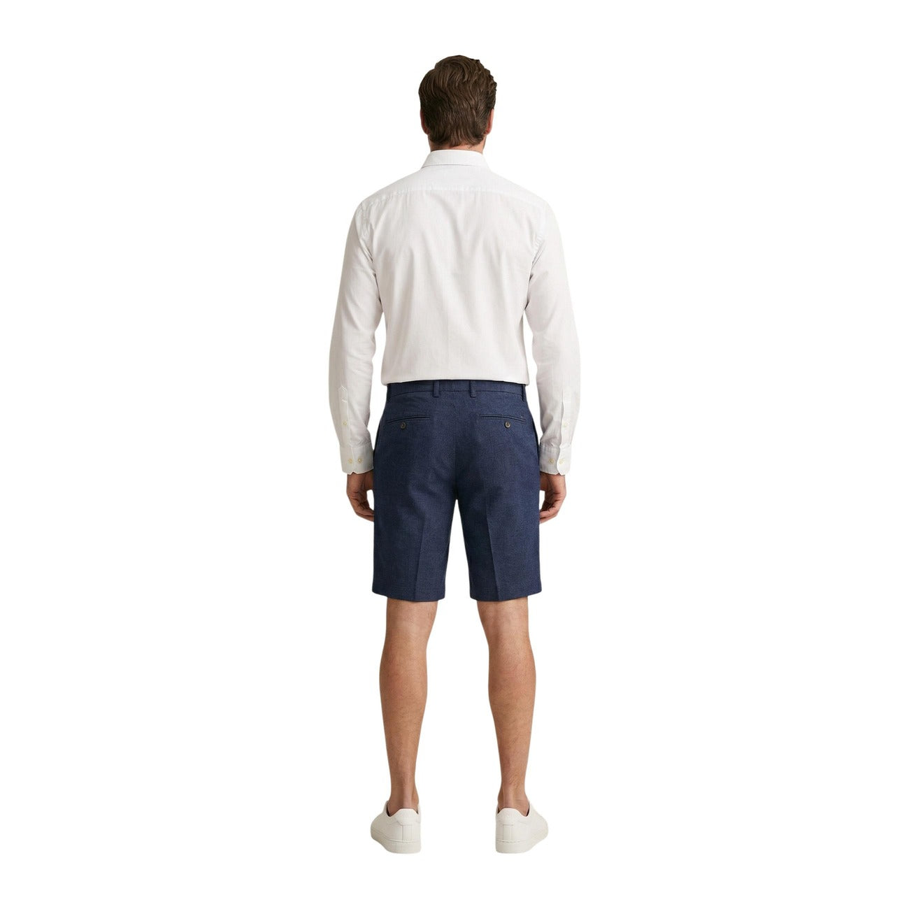 Borghese Bermuda Herren Blau
