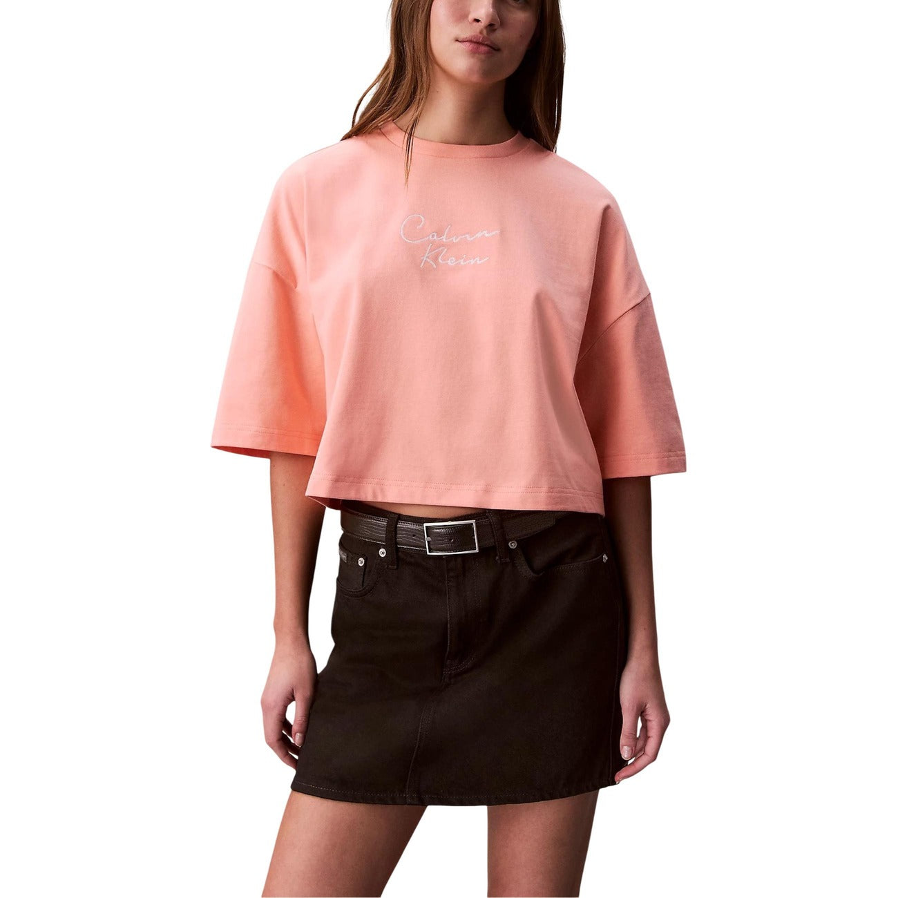 Calvin Klein Jeans T-Shirt Damen Orange