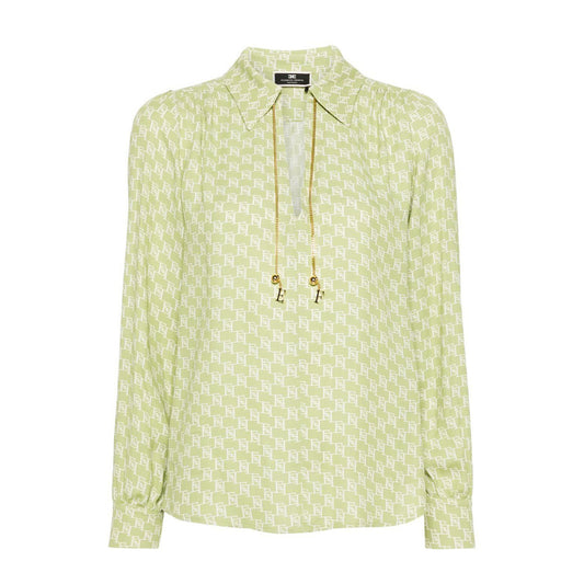 Elisabetta Franchi Bluse Damen Grün