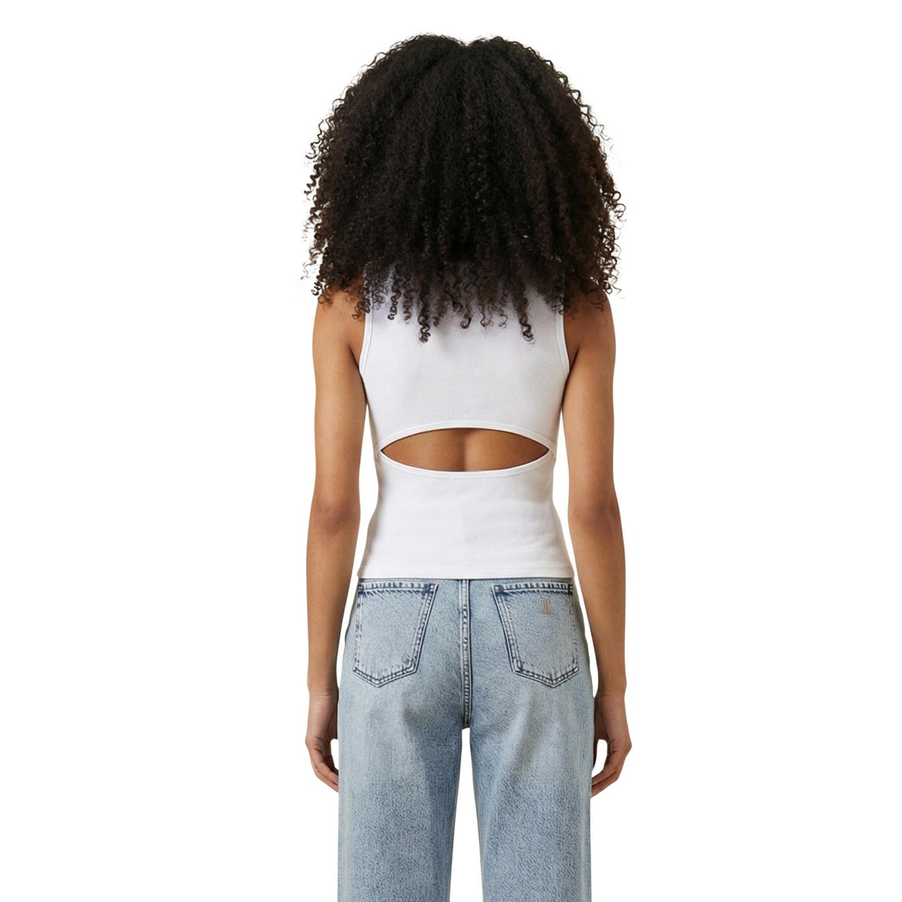 Calvin Klein Jeans Top Damen Weiß