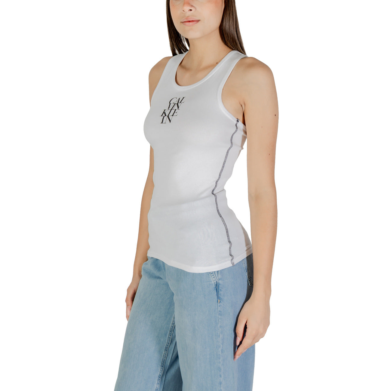 Calvin Klein Jeans Vest Dames Wit #2424057