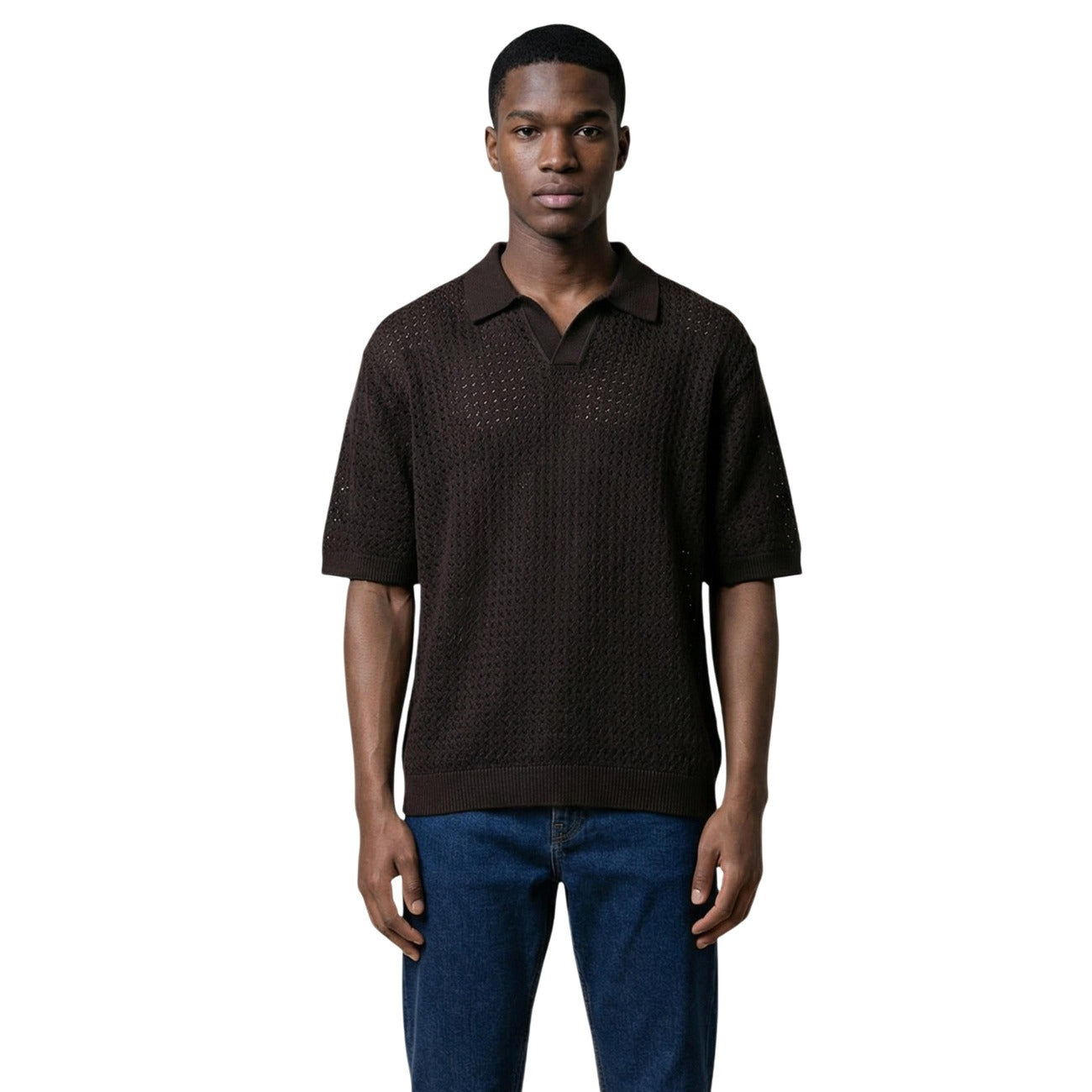 Only & Sons Polo Top Herren Braun