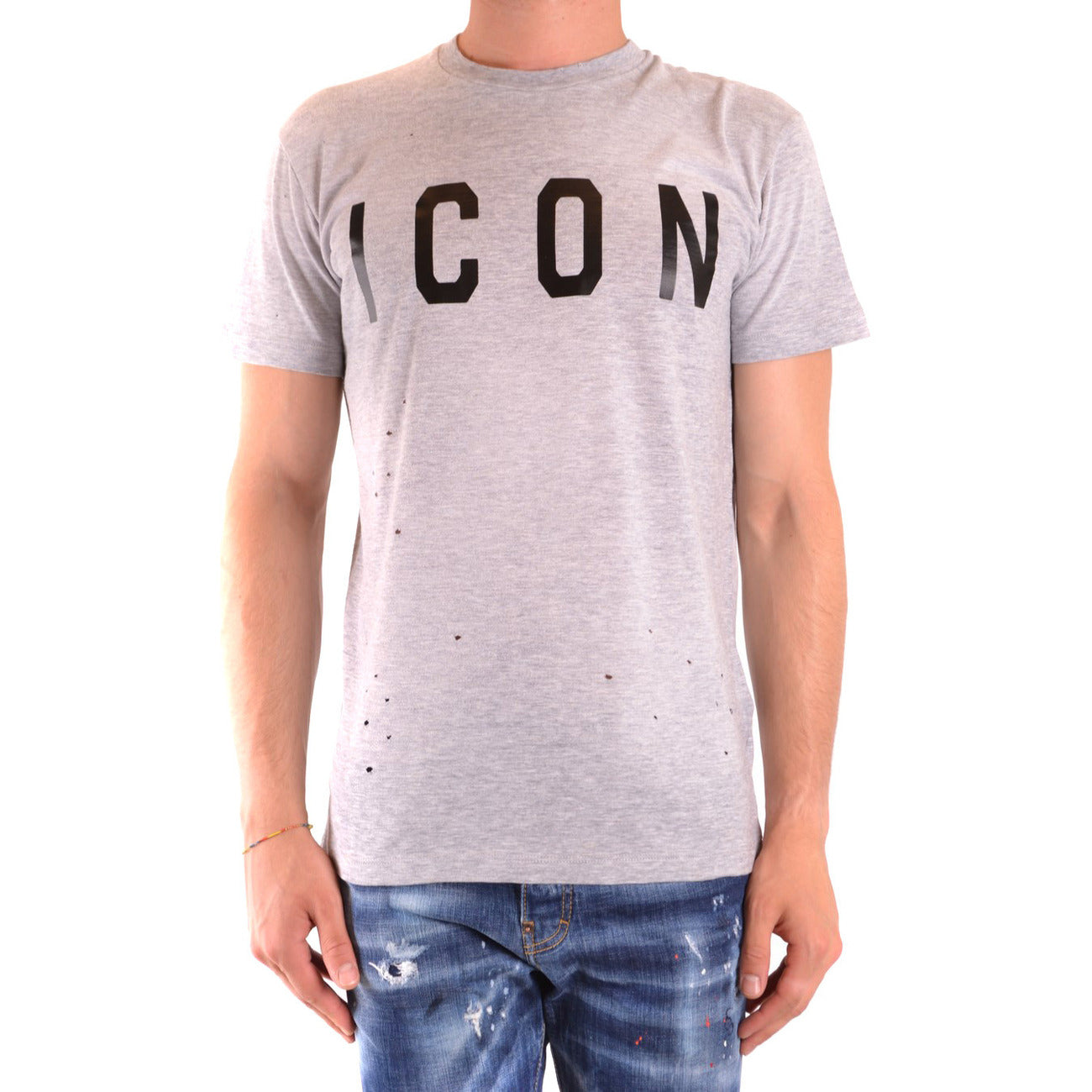 Dsquared2 T-shirt Heren Grijs