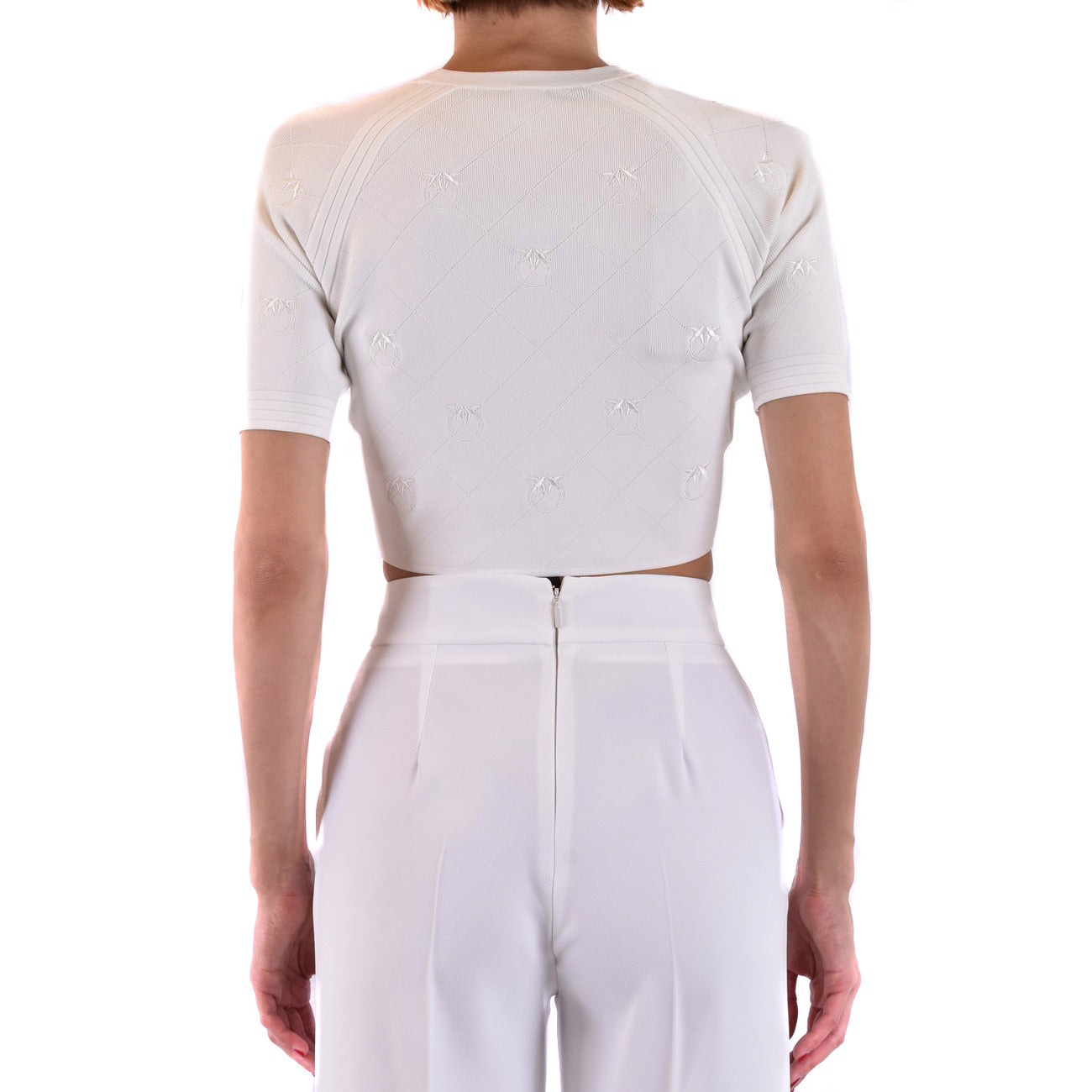 Pinko Strickmode Damen Weiß