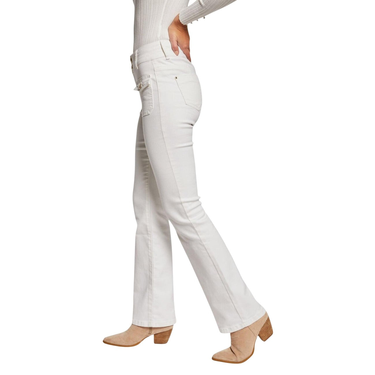 Morgan De Toi Jeans Dames Wit